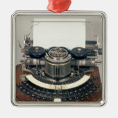 Hammond Schreibmaschine, mit der idealen Tastatur Ornament Aus Metall (Vorne)