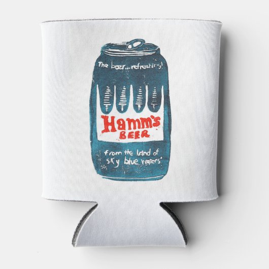Hamms Beer Can Coozie Cooler Dosenkühler (Vorderseite)