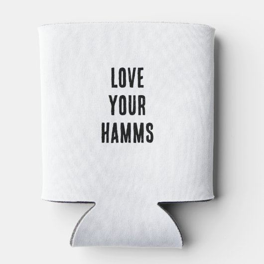Hamms Beer Can Coozie Cooler Dosenkühler (Rückseite)