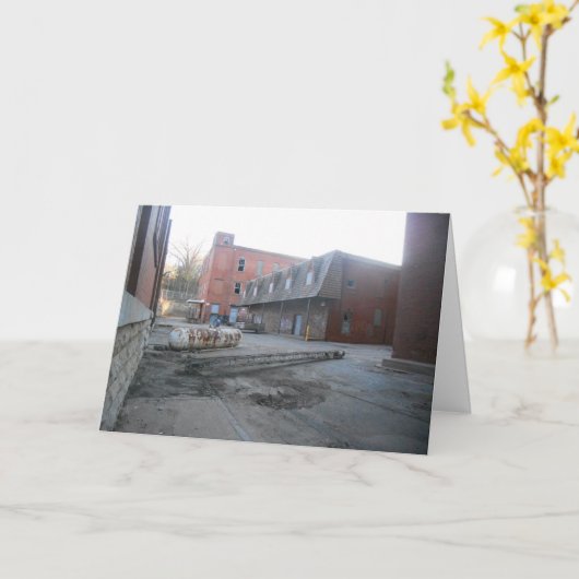 "Hamm's Brauerei Ghost Town" Hallowe’en Card Karte (Gelbe Blume)