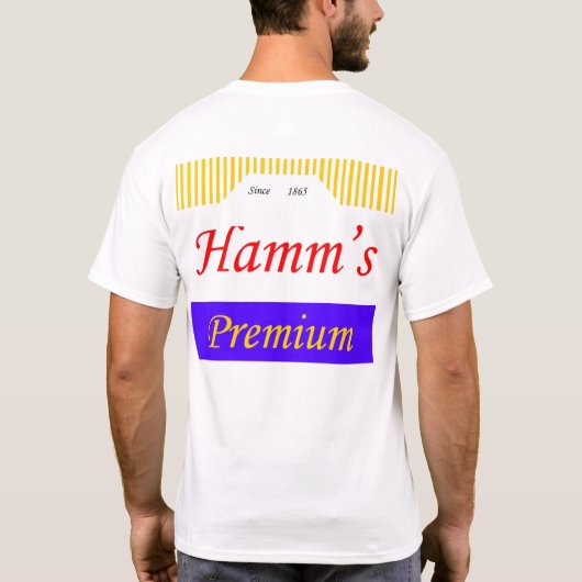 Hamms Logo T-Shirt (Rückseite)