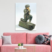 Hammurabi, König von Babylon, betet vor einem Heil Leinwanddruck (Insitu (Wohnzimmer))