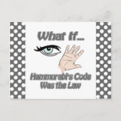 Hammurabis Code Postkarte (Vorderseite)