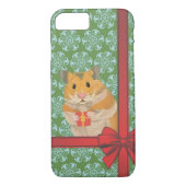 Hammy Christmas Hamster Case-Mate iPhone Hülle (Rückseite)