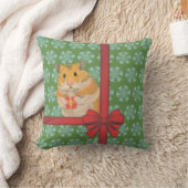 Hammy Christmas Hamster Kissen (Decke)
