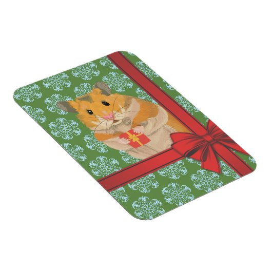 Hammy Christmas Hamster Magnet (Rechte Seite)