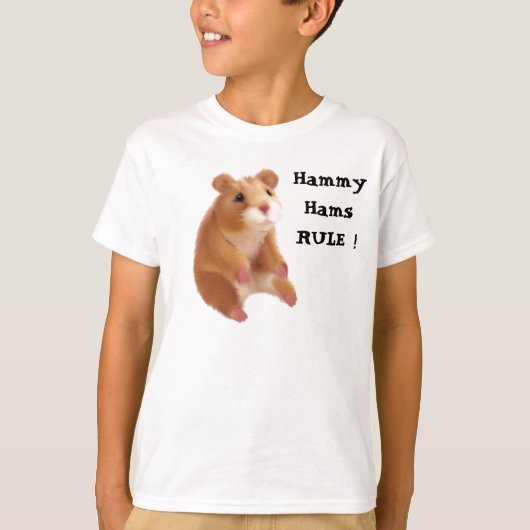 Hammy Hams RULE ! T-Shirt (Vorderseite)