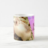 Hammyville - Hamster-Blume Riechen Sie die Rose Kaffeetasse (Mittel)
