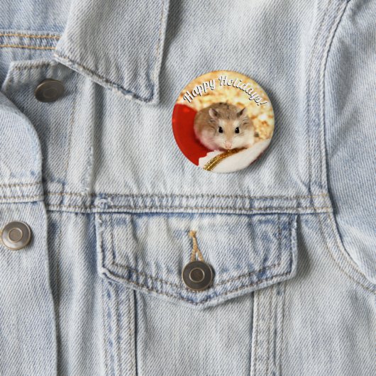Hammyville - Hamster Holiday Button (Beispiel)