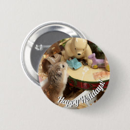 Hammyville - Hamster Holiday Button