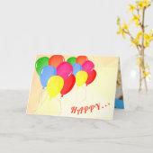 Hammyville - Hamster-Überraschungs-alles- Gute zum Karte (Gelbe Blume)