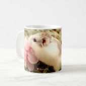Hammyville - Liebe der Hamster-Blume Kaffeetasse (Vorderseite Links)
