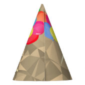 Hammyville - Niedlich Hamster Brown Gemis Partyhütchen (Rückseite)