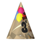 Hammyville - Niedlich Hamster Brown Gemis Partyhütchen (Links)