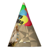 Hammyville - Niedlich Hamster Brown Gemis Partyhütchen (Rechts)