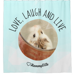 HammyVille - Niedlich Hamster Fresh & Squeeky Clea Duschvorhang