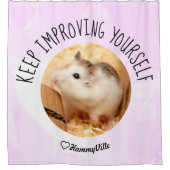 HammyVille - Niedlich Hamster Fresh & Squeeky Clea Duschvorhang (Vorderseite)