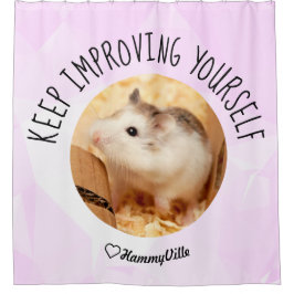 HammyVille - Niedlich Hamster Fresh & Squeeky Clea Duschvorhang