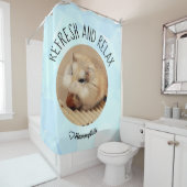 HammyVille - Niedlich Hamster Fresh & Squeeky Clea Duschvorhang (Beispiel)