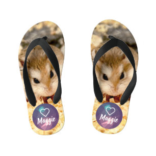 HammyVille - Niedlich Hamster Kinderbadesandalen