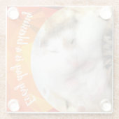 Hammyville - Niedlich Robo Hamster Glasuntersetzer (Rückseite)