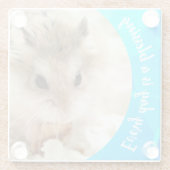 Hammyville - Niedlich Robo Hamster Glasuntersetzer (Rückseite)