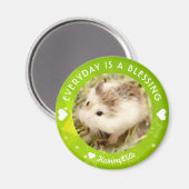 Hammyville - Niedlich Robo Hamster Magnet (Vorderseite/Rückseite)