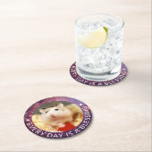 Hammyville - Niedlich Robo Hamster Runder Pappuntersetzer (Vor Ort)