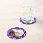 Hammyville - Niedlich Robo Hamster Runder Pappuntersetzer (Vor Ort)