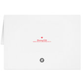 HammyVille - Niedlich Robo Hamster Valentine (Rückseite Horizontal)