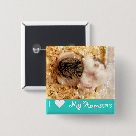 Hammyville - Niedliche Hamster Button