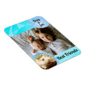 HammyVille - Niedliche Hamster-Freundschaft person Magnet (Rechte Seite)