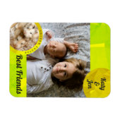 HammyVille - Niedliche Hamster-Freundschaft person Magnet (Horizontal)