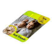 HammyVille - Niedliche Hamster-Freundschaft person Magnet (Linke Seite)