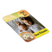 HammyVille - Niedliche Hamster-Freundschaft person Magnet (Rechte Seite)