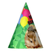 Hammyville - Niedliche Hamster Grüne Gemische Partyhütchen (Links)