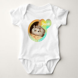 HammyVille - Niedliche Hamster Herzhäuggie Buggy Baby Strampler