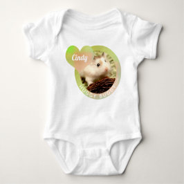 HammyVille - Niedliche Hamster Herzhäuggie Buggy Baby Strampler
