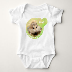 HammyVille - Niedliche Hamster Herzhäuggie Buggy Baby Strampler
