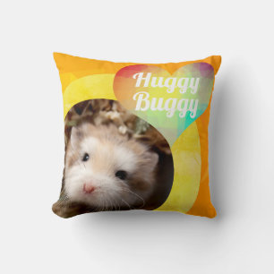 HammyVille - Niedliche Hamster Herzhäuggie Buggy Kissen