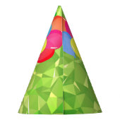 Hammyville - Niedliche Hamster Lime Green Gemis Partyhütchen (Rückseite)