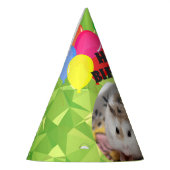 Hammyville - Niedliche Hamster Lime Green Gemis Partyhütchen (Links)