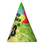 Hammyville - Niedliche Hamster Lime Green Gemis Partyhütchen (Rechts)