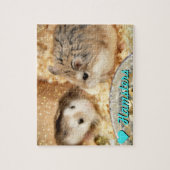 Hammyville - Niedliche Hamster Puzzle (Vertikal)
