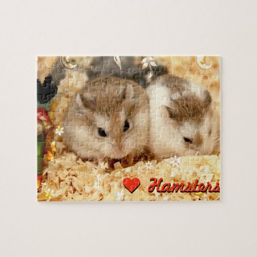 Hammyville - Niedliche Hamster Puzzle (Horizontal)