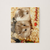 Hammyville - Niedliche Hamster Puzzle (Vertikal)