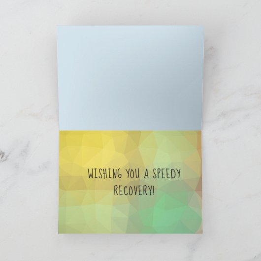 Hammyville - Niedlicher Hamster bald wieder gut Karte (Innenseite)