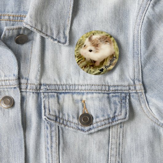 Hammyville - Niedlicher Hamster Button (Beispiel)