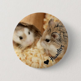 Hammyville - Niedlicher Hamster Button