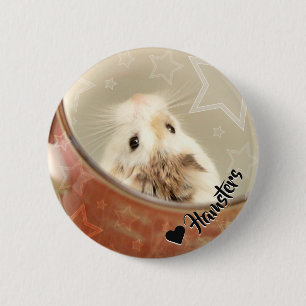 Hammyville - Niedlicher Hamster Button